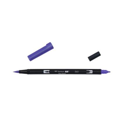 Feutre Dessin Double Pointe ABT Dual Brush Pen 565 bleu profond - TOMBOW