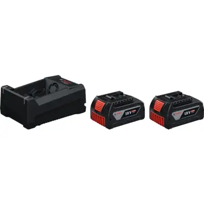 Kit 2 batterie/ 1 chargeur GBA 18V 5,0 AH - BOSCH - 1600A03CH1