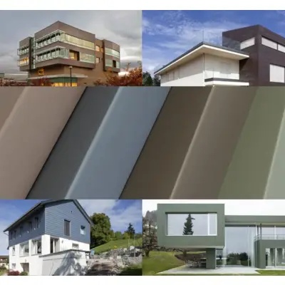 Feuille de zinc Pigmento Rouge terre VMB ép.0,70 x 1000x2000 mm - 220015162 - VM BUILDING SOLUTIONS