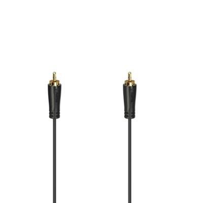 Câble vidéo, fich. RCA mâle - fich. RCA mâle, doré, 1,5 m - HAMA