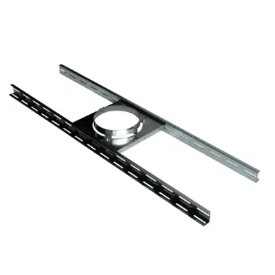 Support plancher/charpente SP Ø180 à 230 POUJOULAT - 31999090 - CHEMINEES POUJOULAT