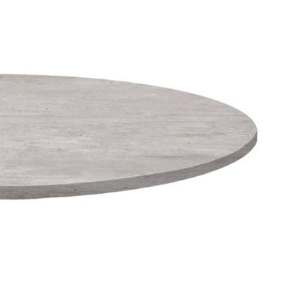 Plateau de table rond Beton naturel - RestooTab