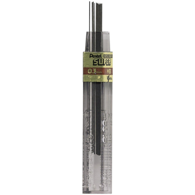 Etui de 12 mines HI-POLYMER SUPER 0,3 mm HB - Pentel