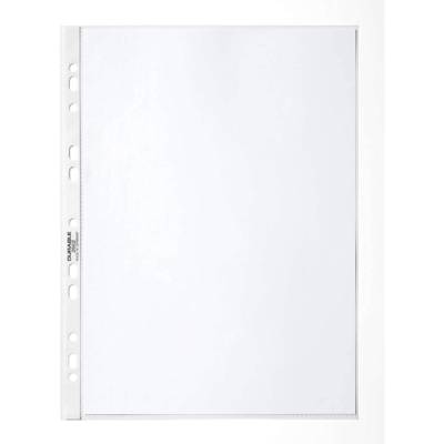 Paquet de 100 Pochettes perforées A4 PP 0,06 mm Cristal - DURABLE