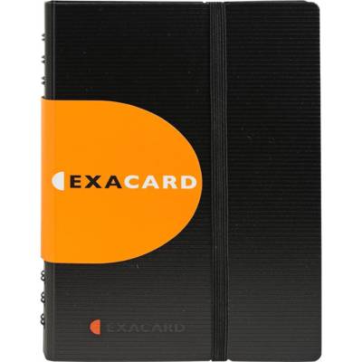 Porte cartes de visite détachable120 cartes 20x14,5cm 75034 - EXACOMPTA