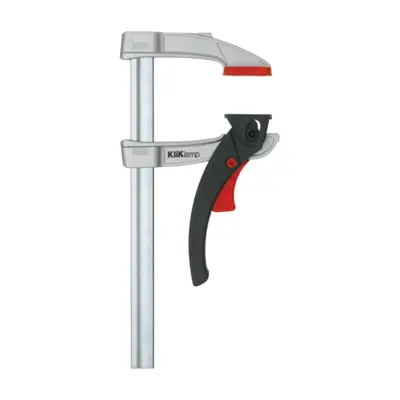 Presse légère à serrage rapide Kliklamp BESSEY - serrage 120 mm - saillie 80 mm - Rail 20x5 mm - KLI12 - BESSEY-SER