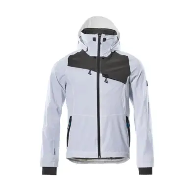 Veste professionnelle d'extérieur imperméable Advanced - Taille S - Blanc / Anthracite Foncé - MASCOT - 17001-411-0618 S
