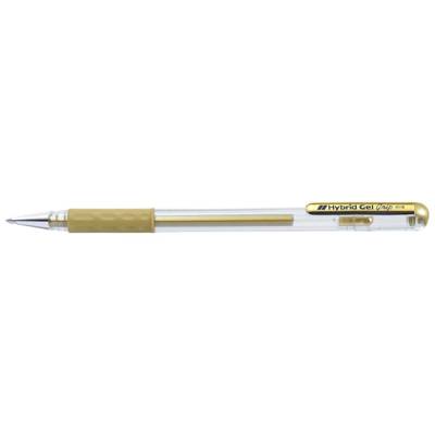 Stylo roller à encre Hybrid Gle Grip Metallic K118, Or - PENTEL