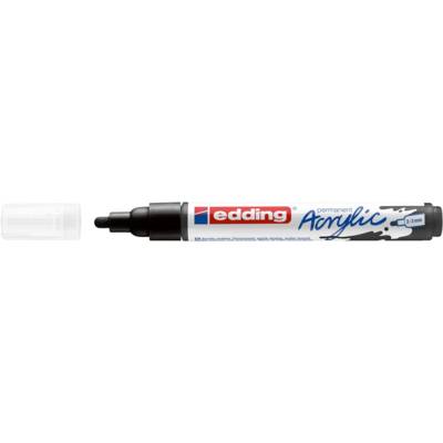 Marqueur acrylique moyen 5100 noir 2-3 mm - EDDING