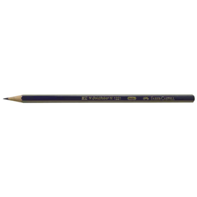 Crayon graphite GOLDFABER, hexagonal, 6B - Faber-Castell