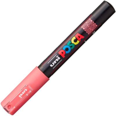 Marqueur à pigment PC-1MC pointe extra fine corail - POSCA