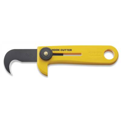 Cutter Crochet Professionnel Surpuissant Ambidextre HOK-1 Lame Carbone - OLFA