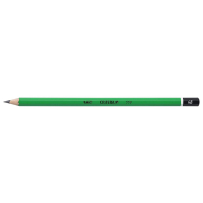 Crayon papier graphite Hexagonal CRITERIUM 550 Mine 4B - BIC