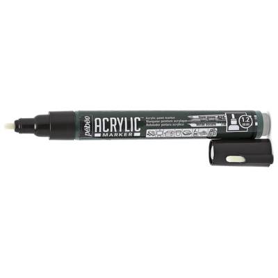 Marqueur acrylique Pointe ogive 1,2mm Vert foncé - PÉBÉO