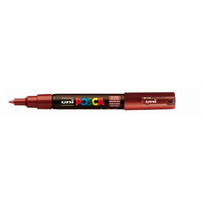 Marqueur pointe conique extra-fine pc1mc 0,7 - 1mm lie de vin - POSCA