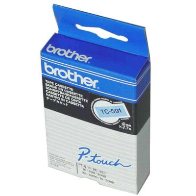 Cassette Ruban TC noir/transparent 12mmx7,7m TC101 - BROTHER