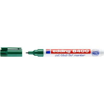 Marqueur cd-dvd-bd 8400 vert 0,5-1 mm - EDDING