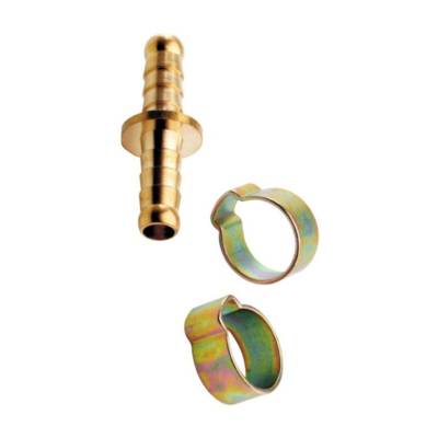 Jonction double tuyau + colliers - 8x13 - Gedimat - MECAFER