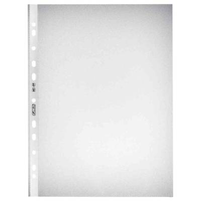 Pochette perforée A4, transparent, 0,05 mm Pack 100 - HERLITZ