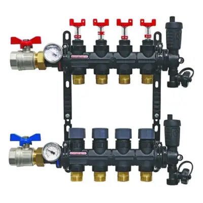 Ensemble collecteur composite PCBT 3 départs - AYOR WHS - SOMATHERM - 603010813 - Maxoutil