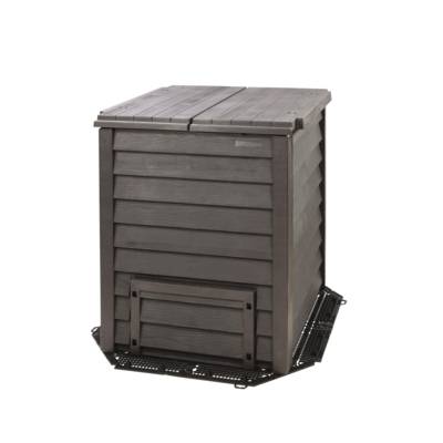 Composteur THERMO-WOOD - L.80 x l.80 x H.100 cm - Gedimat - GRAF