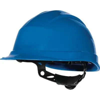 Casque de chantier Bleu - DELTA PLUS - QUARUP3BL - DELTA FRANCE