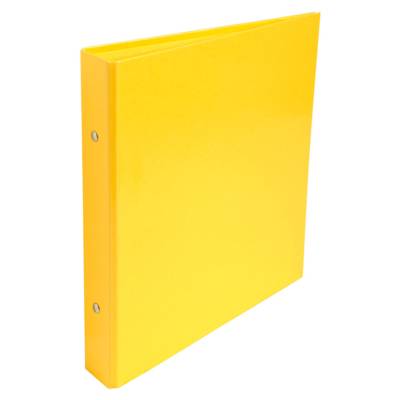 Classeur 17x22 2 anneaux 25mm Iderama Jaune - EXACOMPTA