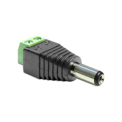 Adaptateur et connecteur de câbles DC 2.5 x 5.5 mm 2pin -> DC 2,5 x 5,5mm - DELOCK