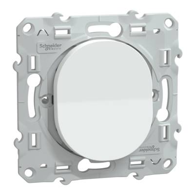 Va et vient OVALIS - blanc - lot de 10 pièces - Gedimat - SCHNEIDER ELECTRIC