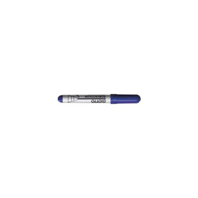 Marqueur effaçable pointe ogive 7mm. Encre bleue. Odeur neutre. - GIOTTO