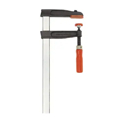Presse à vis fonte et acier TGR - BESSEY - poignée bois - serrage 300 mm - saillie 120 mm - Rail 30x8 mm - TGR30S12 - BESSEY-SER