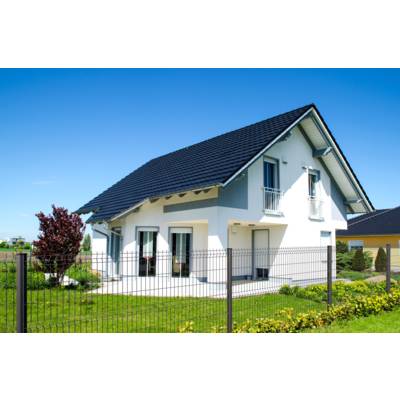 Panneau de clôture GIGA 55 - anthracite brillant - Gedimat - CLOTEX