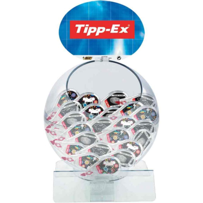 Roller de correction "Mini Pocket Mouse Dekor", en présentoir de 40 - Tipp-Ex