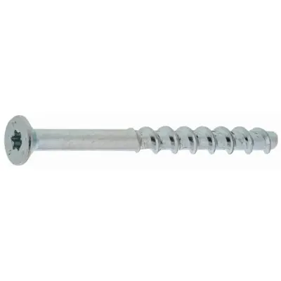 Boîte 100 Vis béton Tapcon CSK tête fraisée 6x100/65-45 SPIT - Ø6 - L.100 - Épais.max.45 - 058775