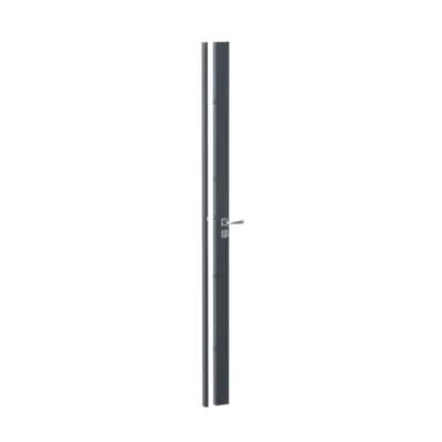 Serrure PROTECTIVE 41 HDI+ 4 points GA 65x35 Vis 70 ASSA ABLOY 4 Clés - Gris Muze Chromé velours - Gauche - 28492000 - ASSA ABLOY COTE PICARDE