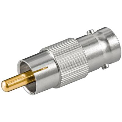 Fiche BNC vers Fiche RCA avec contacts plaqués or - GOOBAY