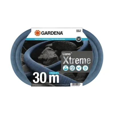 Tuyau Textile Hose Liano Xtreme 19 mm (3/4") - 30 m - GARDENA - 18484-20