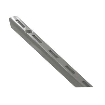 Crémaillère murale acier lourd double pas laquée coloris gris long.2m - Gedimat - VYNEX