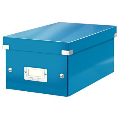 Boîte de rangement pour DVD Click&Store coloris WOW Bleu - LEITZ