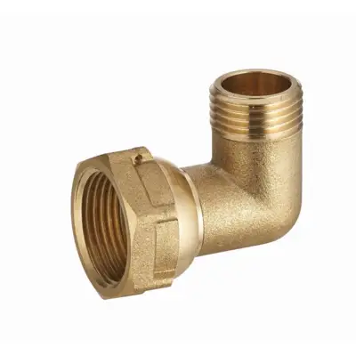 Coude d'alimentation de collecteur, femelle écrou libre F 3/4, mâle M3/4' NOYON & THIEBAULT - 527-2020L1
