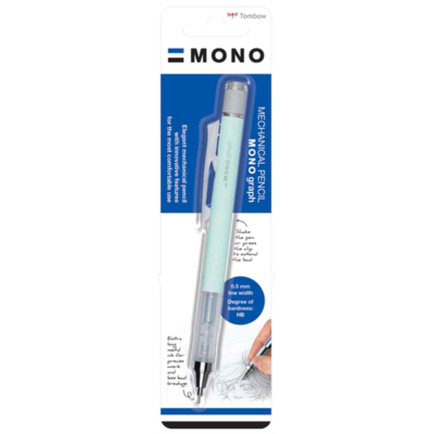 Porte-mines "MONO graph" pastel, menthe - TOMBOW