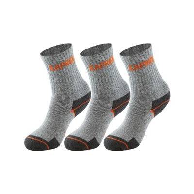 Trois chaussettes WORK grise - Taille 39 - Gedimat - KAPRIOL