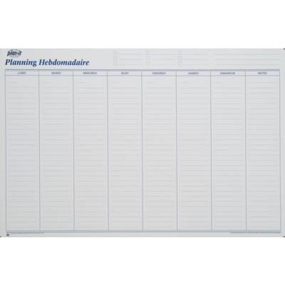 Planning hebdomadaire souple – Ulmann