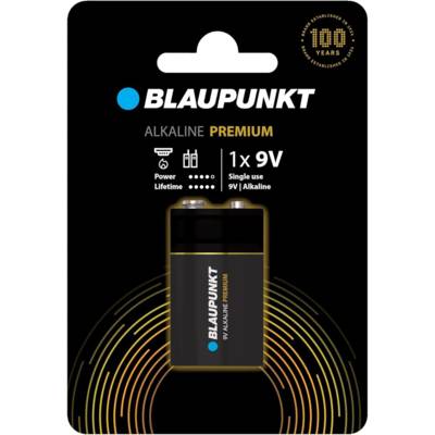 Pile Alcaline PREMIUM 9V 6LR61 Idéale Jouets, Radio Torches - BLAUPUNKT