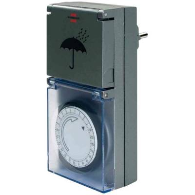 Minuterie journalière MZ 44 IP44 anthracite - BRENNENSTUHL