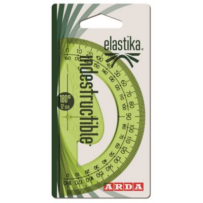Rapporteur INDESTRUCTIBLE "elastika" 180° 12 cm - JPC CREATIONS