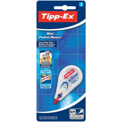 Ruban correcteur "Mini Pocket Mouse" 5 mm x 6 m - Tipp-Ex