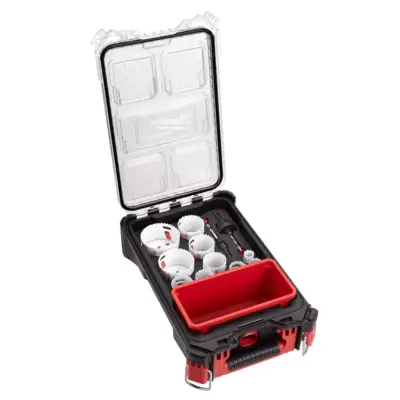 Coffret 12 scies cloches Hole Dozer Packout - 12 pièces - MILWAUKEE - 4932472248