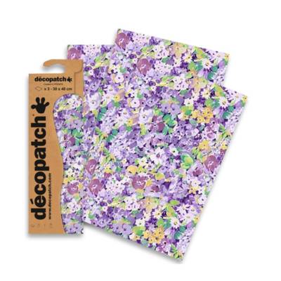 Pochette 3 Feuilles Identiques Ref 828 - - DÉCOPATCH
