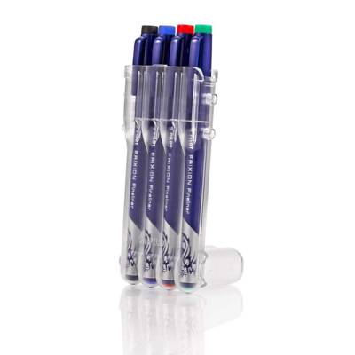 Stylo feutre Fineliner FRIXION EVOLUTIVE SET, étui 4 - PILOT